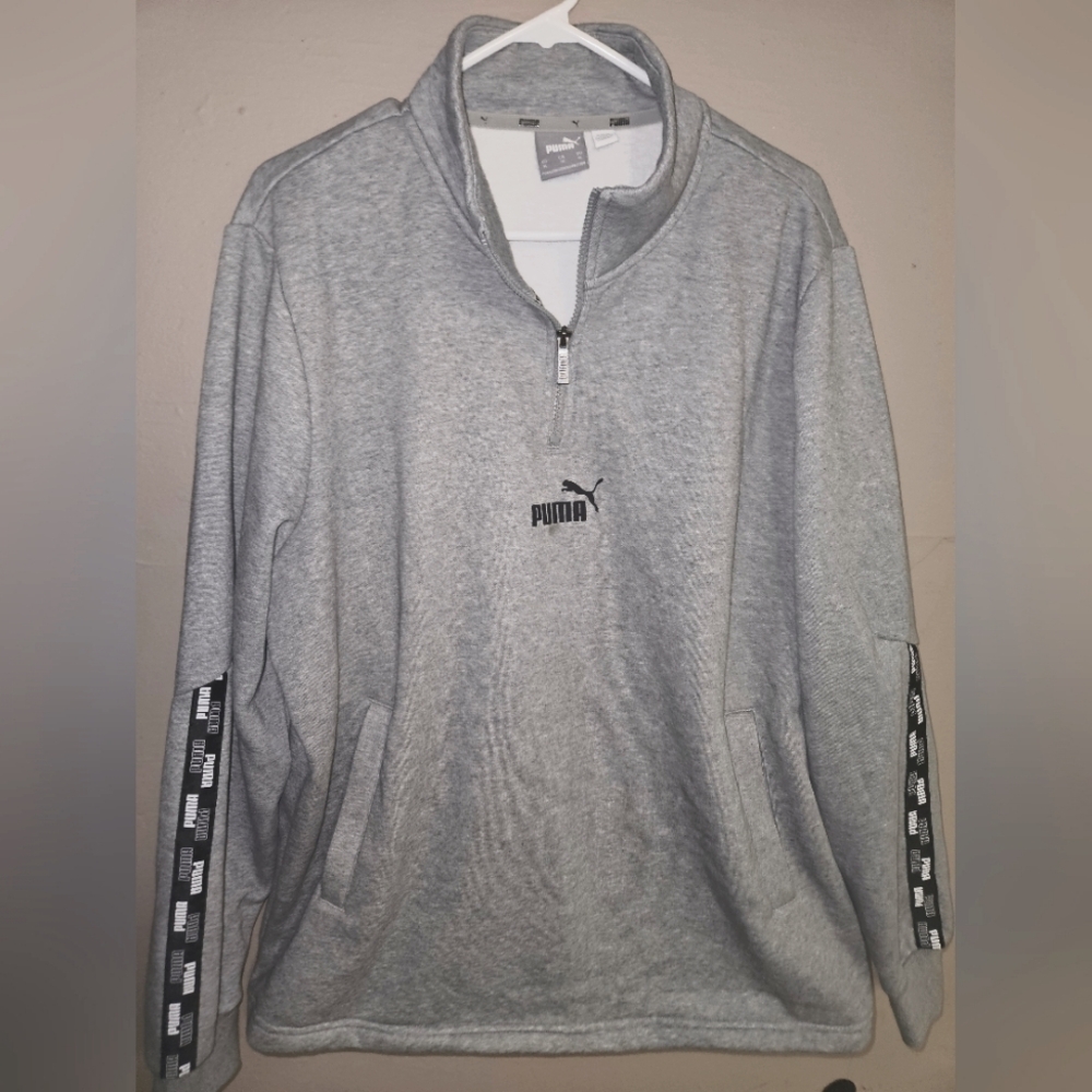 Puma Gray Crew Large